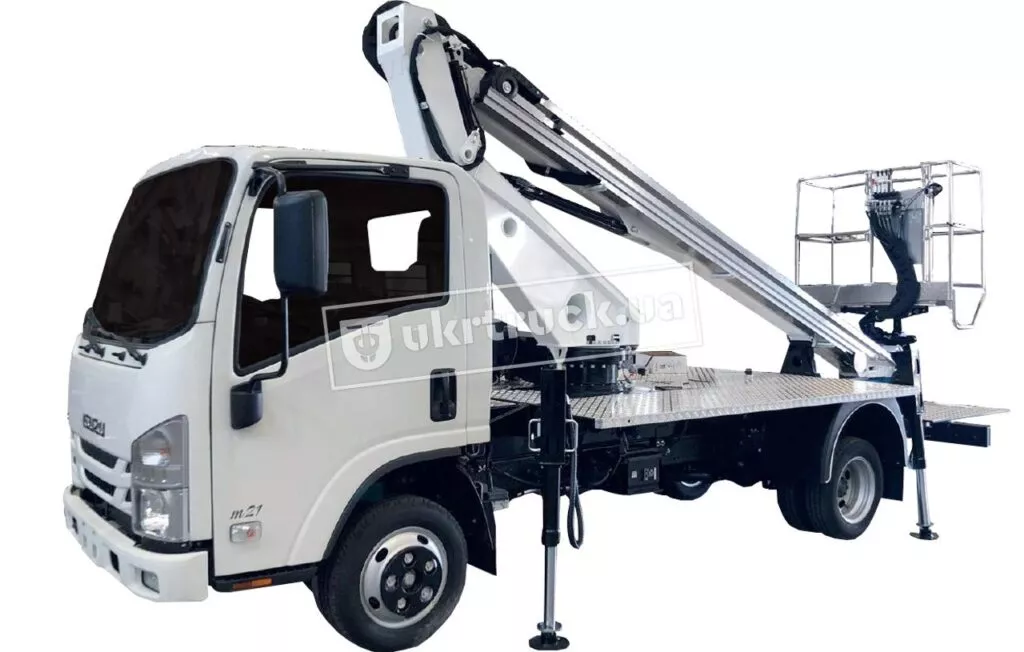 Автогідропідйомник 18 м Oil & Steel Scorpion 1812 H на шасі ISUZU NMR 85