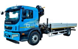 Бортовой автомобиль с КМУ HIAB X-CL 12 на шасси Deawoo Maximus