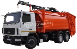 Сміттєвоз AVTR-MK11-18 з КМУ HIAB X-CL 8 на шасі МАЗ-6312