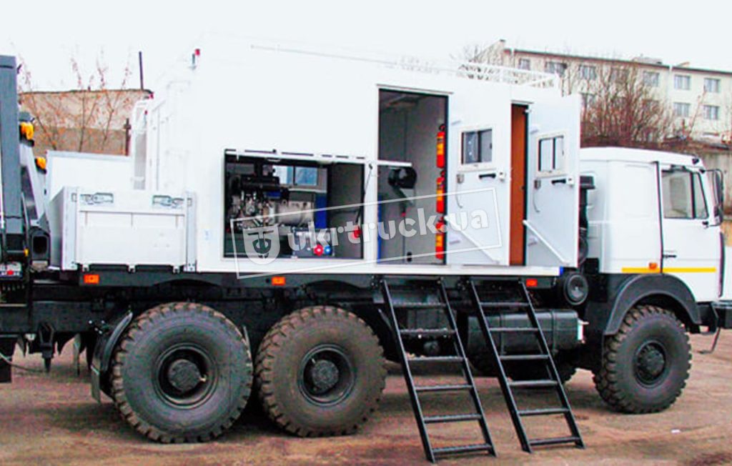 Пересувна аварійно-ремонтна майстерня AVTR-АП66-H8 з КМУ HIAB X-CL 8 на шасі МАЗ-6317