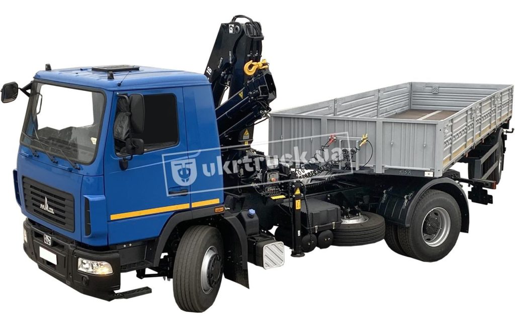 Тягач AVTR-К160 с КМУ HIAB X-CL 16 на шасси МАЗ-5340