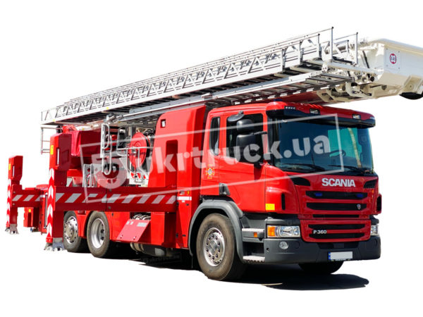 Пожежна вишка PTM-48D Scania в Україні