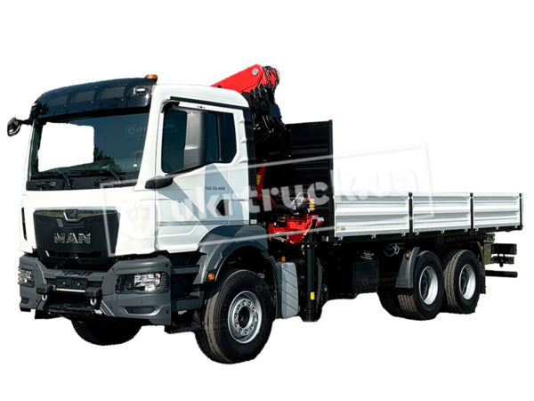 Бортовий MAN TGS 33.400 з КМУ