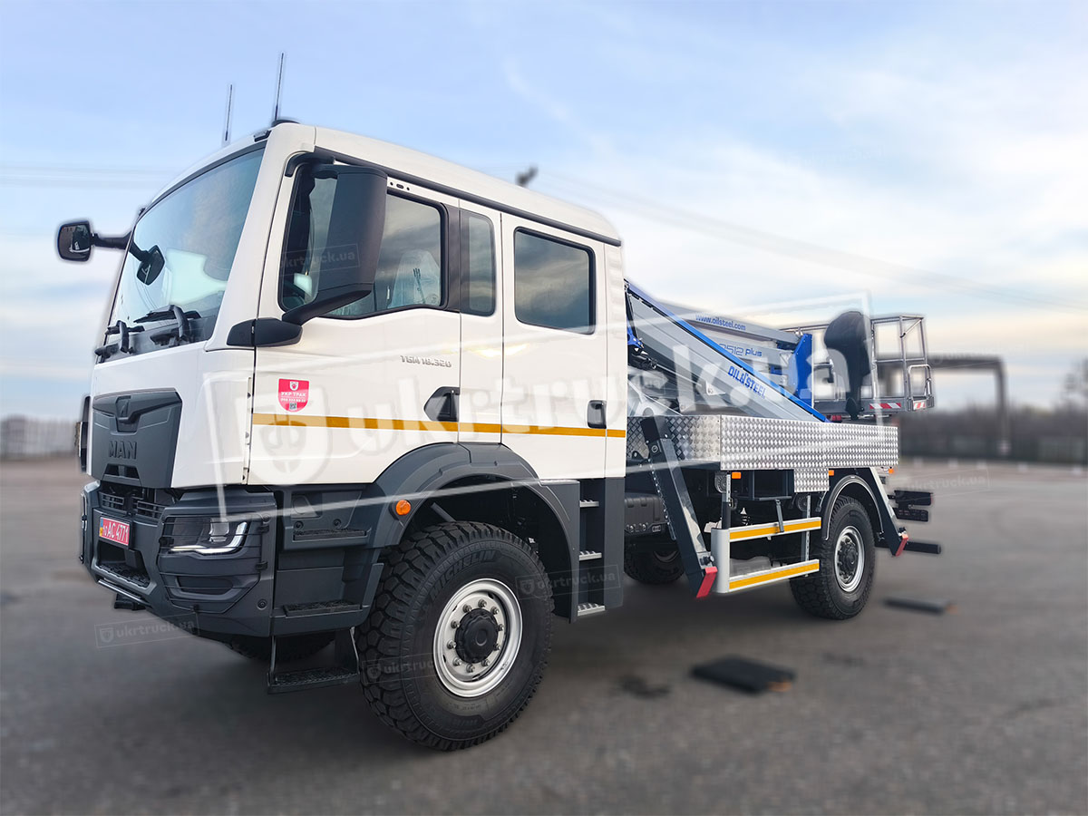 Купити Автовишку MAN TM 18.320 4x4 25 метрів Купити Автовишку MAN TM 18.320 4x4 25 метрів